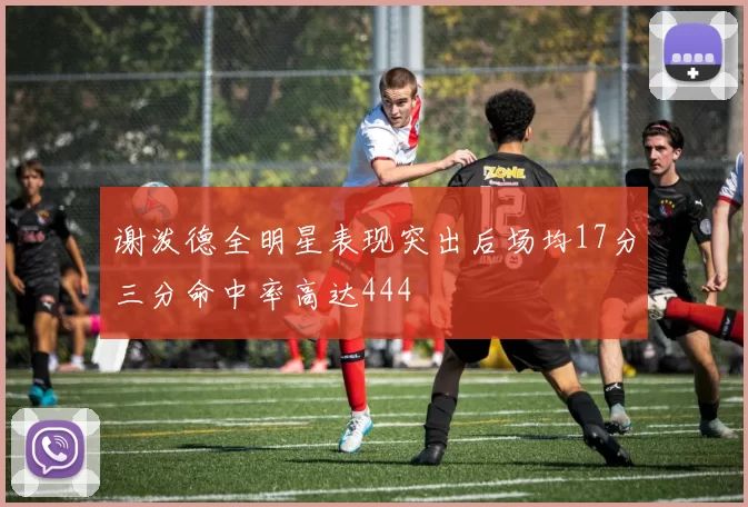 谢泼德全明星表现突出后场均17分三分命中率高达444